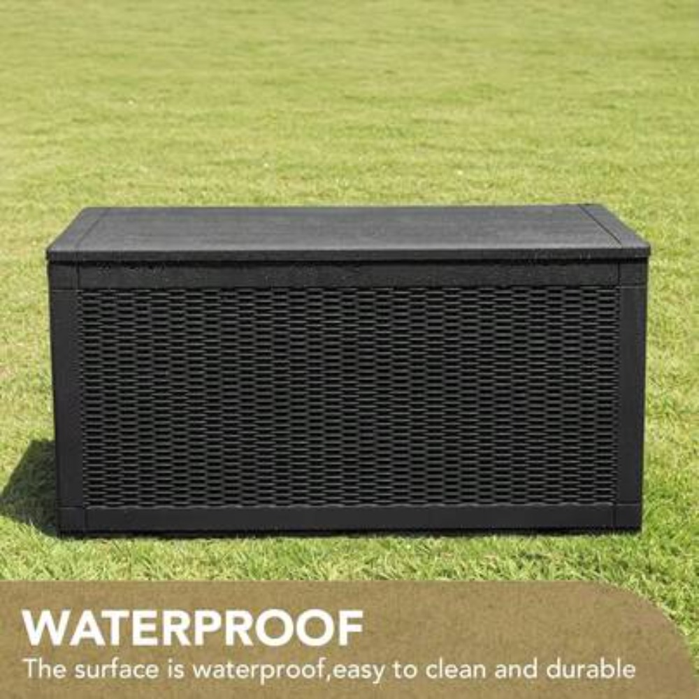 Outdoor Furniture Cushion - صندوق تخزين خارجي كبير قابل للقفل