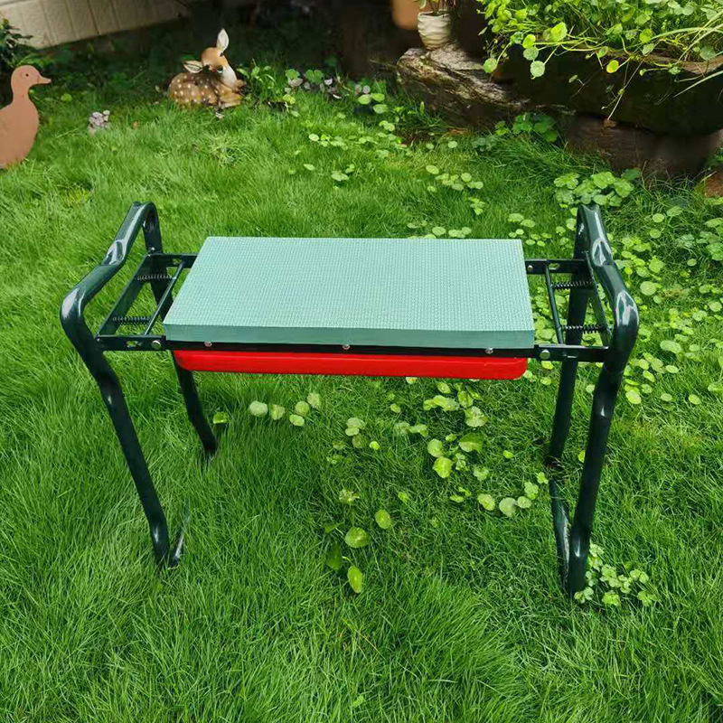 Garden Bench Metal - مقعد حديقة محمول قابل للطي 2