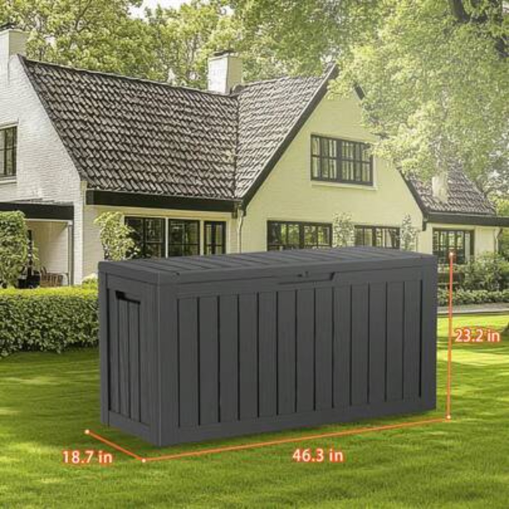 Outdoor Furniture Cushion - صندوق تخزين خارجي مقاوم للماء بسعة