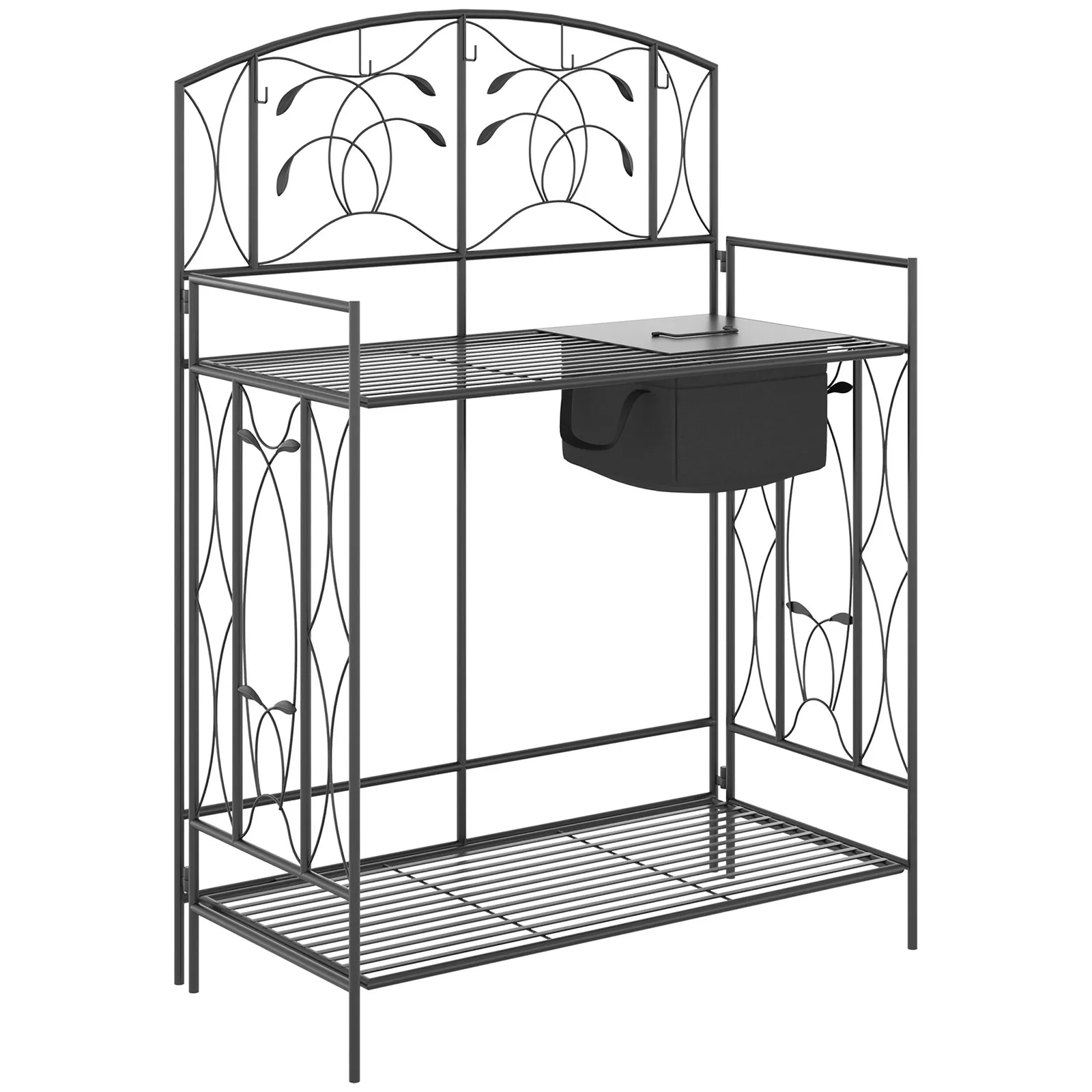 طاولة زراعة معدنية للحدائق مع  - مراجعة Garden Bench Metal وسعره