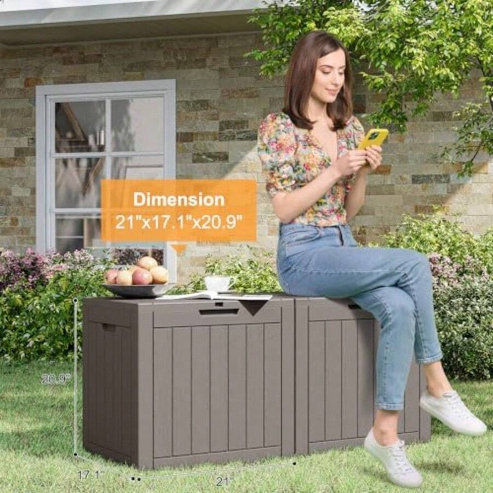 صندوق تخزين خارجي بسعة 35 جالو - مراجعة Outdoor Furniture Cushion وسعره