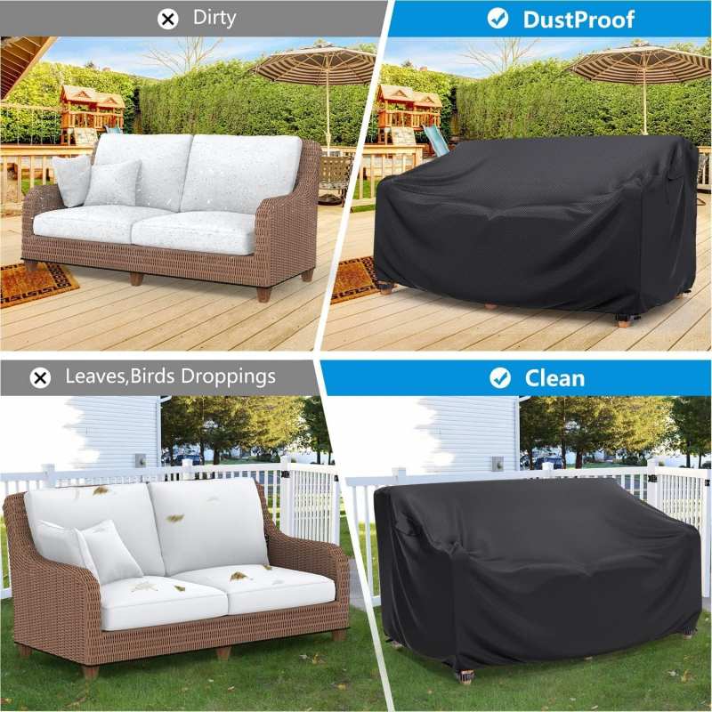 غطاء أريكة خارجي مزدوج متين بـ - مراجعة Outdoor Furniture Heavy وسعره