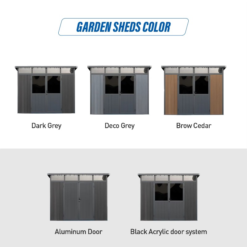 D2833 3م*3م مخزن أدوات معدني ع - مراجعة Outdoor Furniture With Storage وسعره