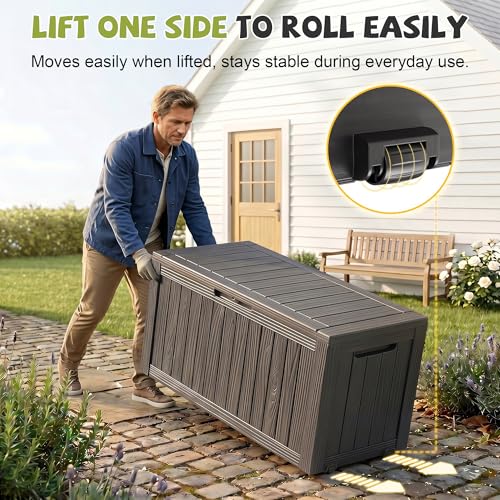 صندوق تخزين خارجي مقاوم للماء  - مراجعة Outdoor Furniture With Storage وسعره