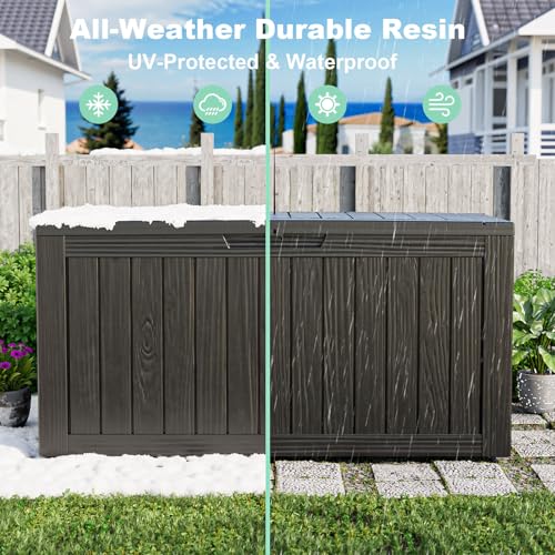 صندوق تخزين خارجي مقاوم للماء  - مراجعة Outdoor Furniture With Storage وسعره