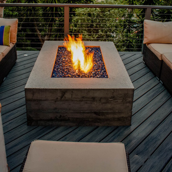 مجموعة أثاث خارجي حديثة من الف - مراجعة Outdoor Furniture Set With Fire Pit وسعره