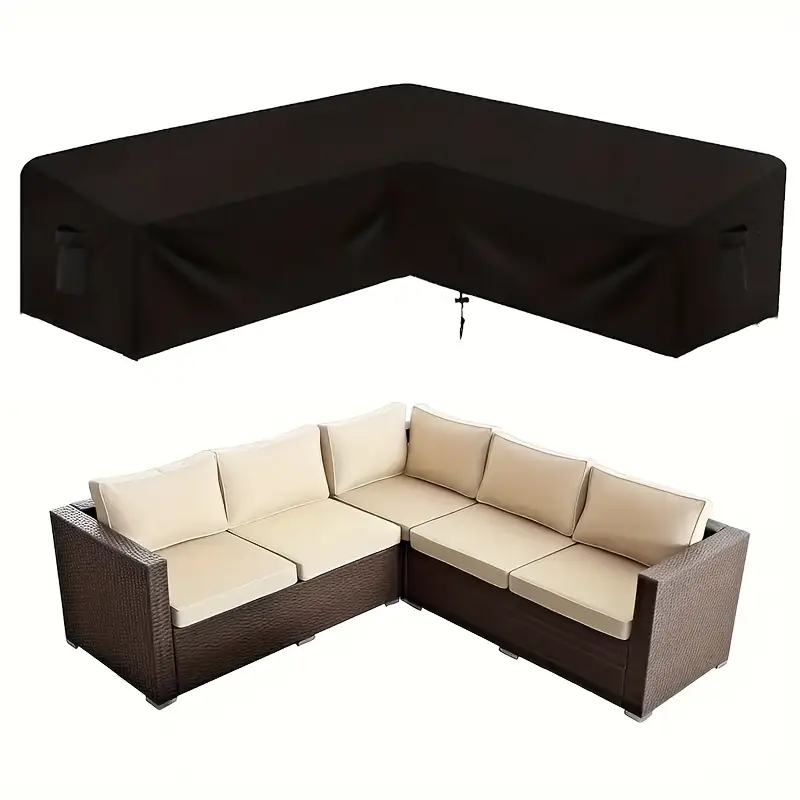 غطاء أثاث خارجي على شكل حرف V  - مراجعة Outdoor Furniture With Storage وسعره