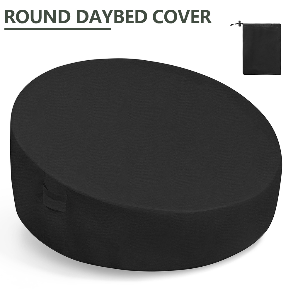 غطاء سرير دائري للحدائق مصنوع  - مراجعة Outdoor Furniture Cover Waterproof وسعره