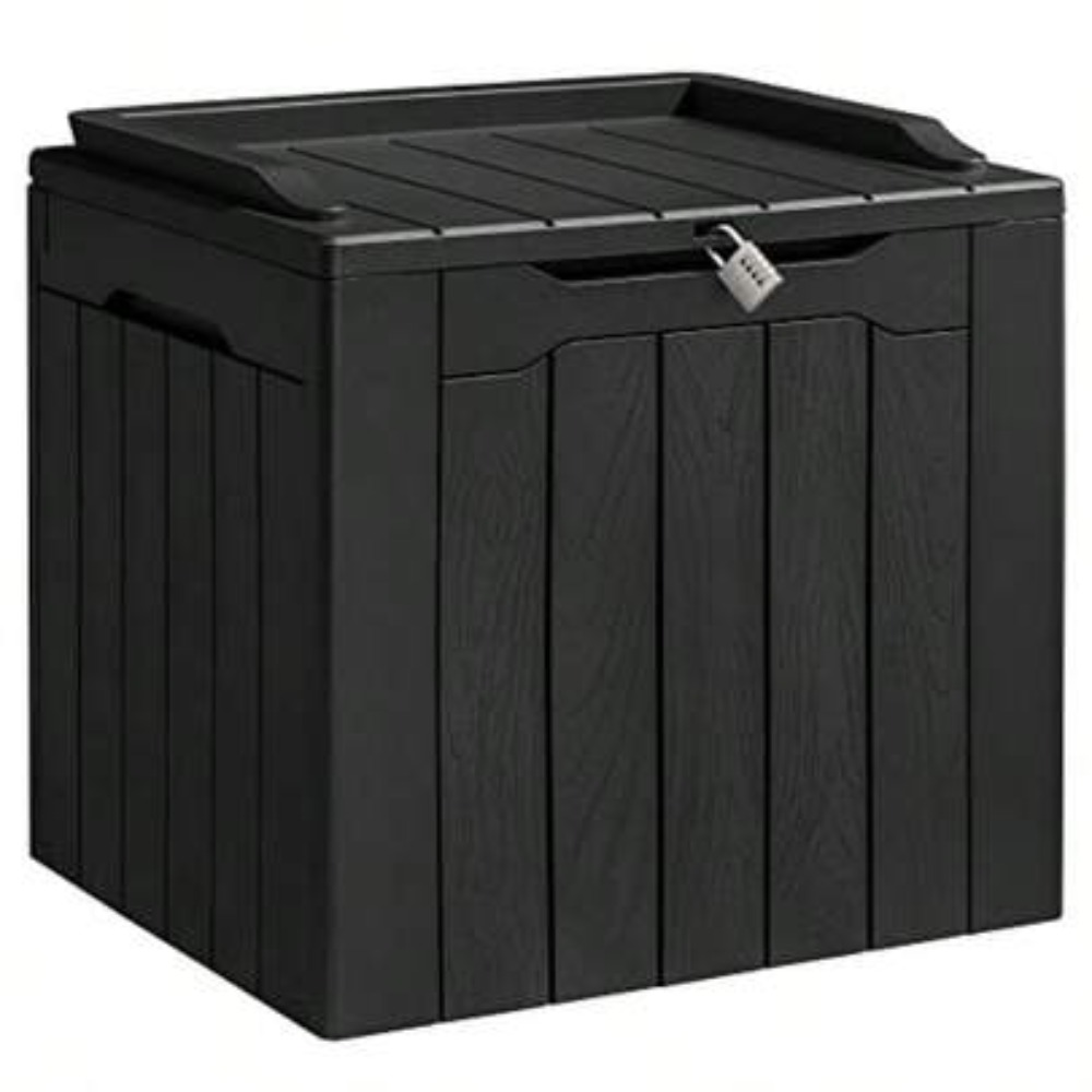 صندوق تخزين خارجي من الراتنج ب - مراجعة Outdoor Furniture Heavy وسعره