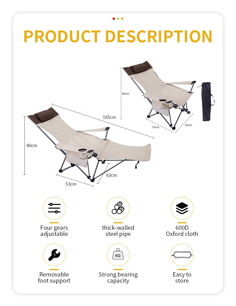 كرسي محمول قابل للطي والاستلقا - مراجعة Outdoor Furniture With Storage وسعره
