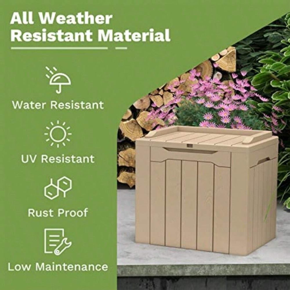 صندوق تخزين خارجي كبير جدًا بس - مراجعة Outdoor Furniture Cushion وسعره