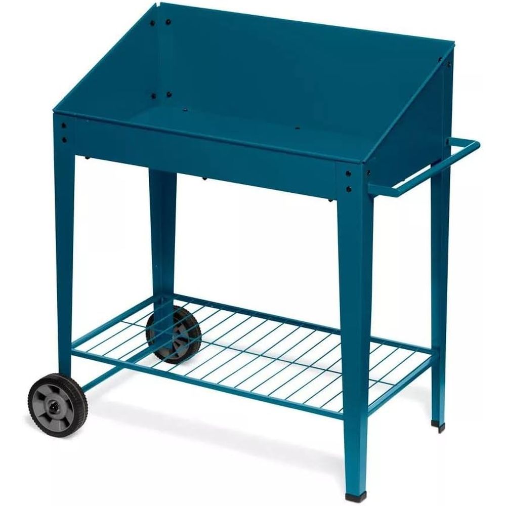 طاولة زراعة معدنية من ديميتر م - مراجعة Garden Bench Metal وسعره