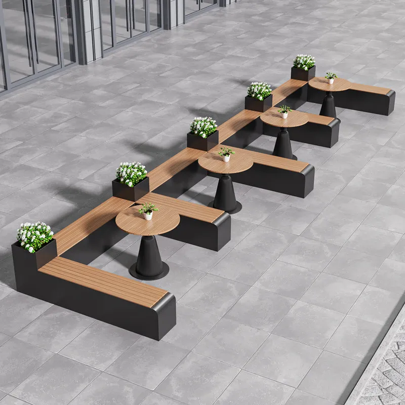 طقم طاولة وكراسي خارجية من ماد - مراجعة Garden Bench Metal وسعره