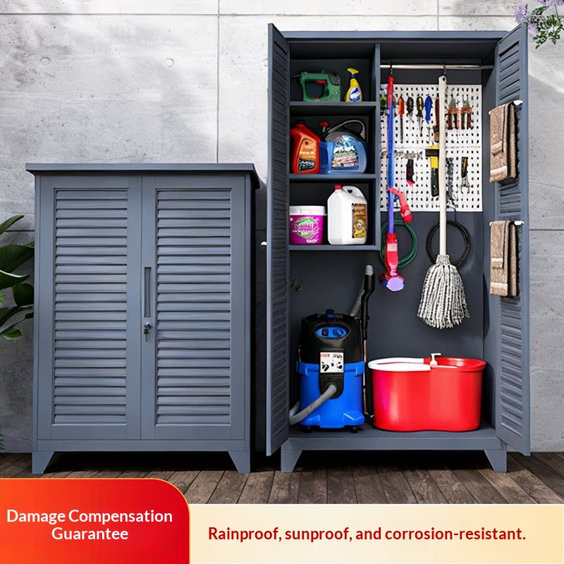 خزانة تخزين خارجية من الألومني - مراجعة Outdoor Furniture With Storage وسعره