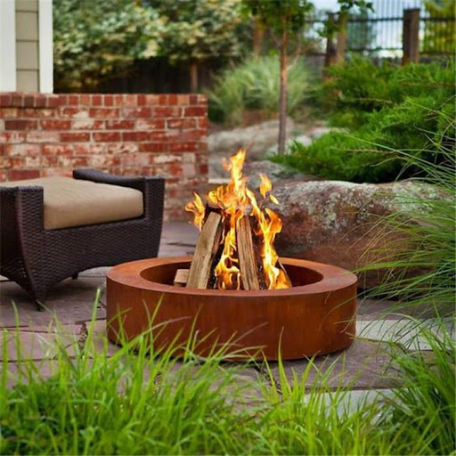 طقم أريكة خارجية مع طاولة موقد - مراجعة Outdoor Furniture Set With Fire Pit وسعره
