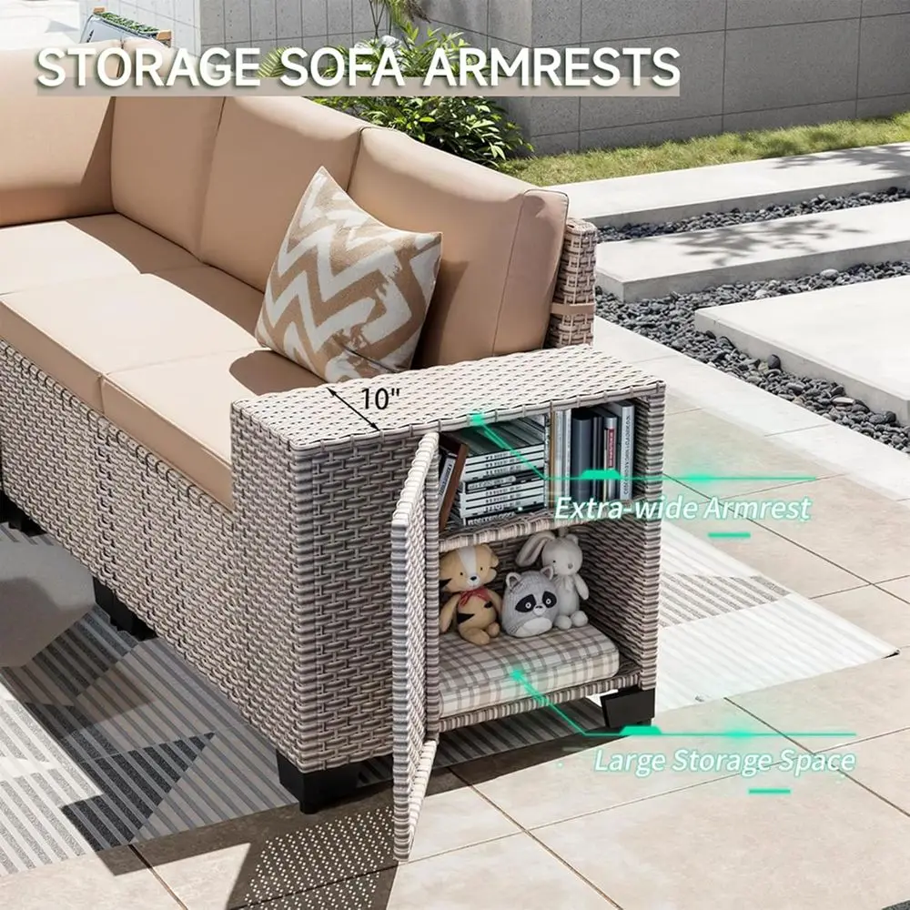 طقم أثاث خارجي مكون من 7 قطع م - مراجعة Outdoor Furniture Set With Fire Pit وسعره