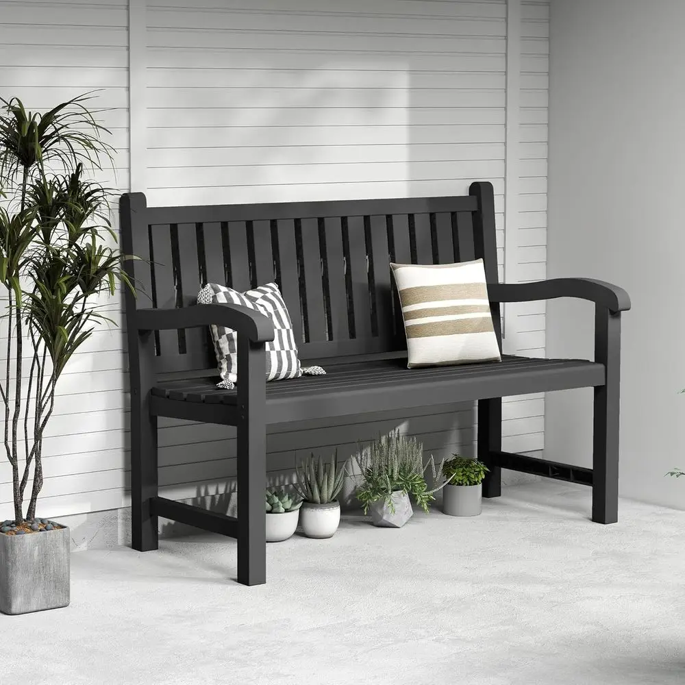 مقعد حديقة من الراتنج لشخصين،  - مراجعة Garden Bench Metal وسعره