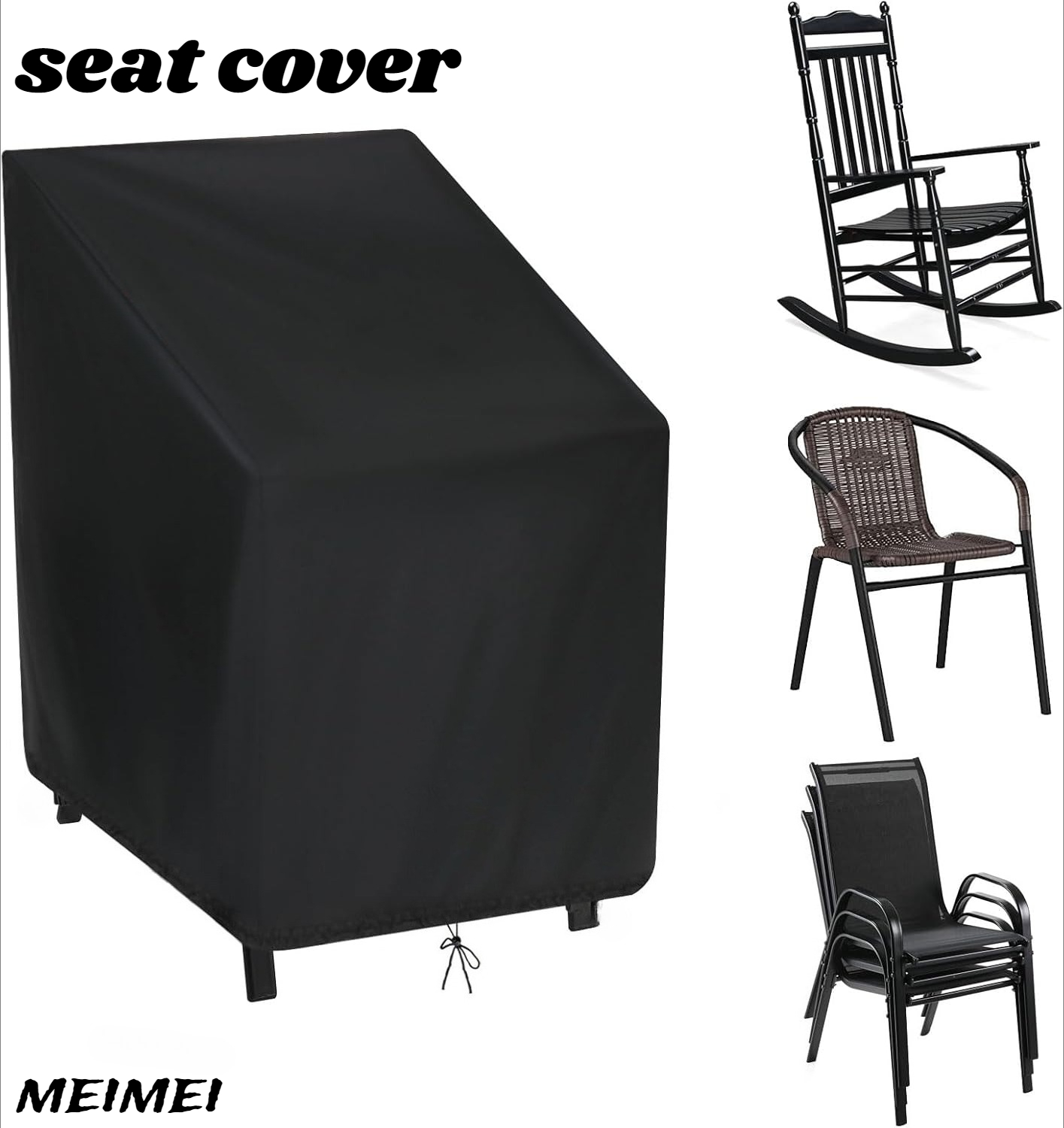 مكدسة كرسي غطاء غبار حقيبة الت - مراجعة Outdoor Furniture Cover Waterproof وسعره