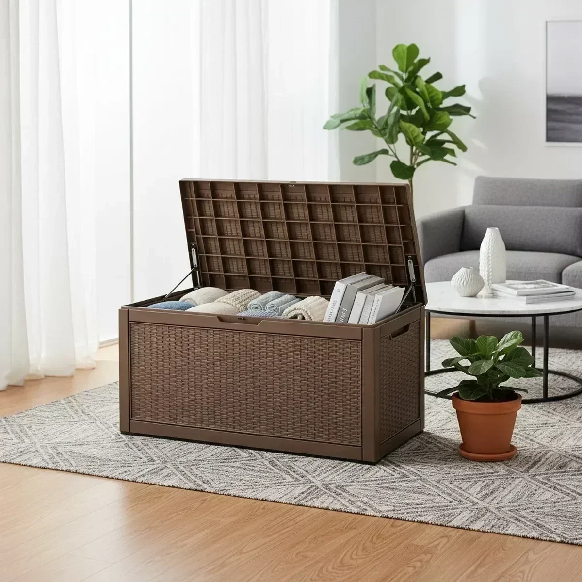 مقعد تخزين خارجي كبير مقاوم لل - مراجعة Outdoor Furniture Cushion وسعره