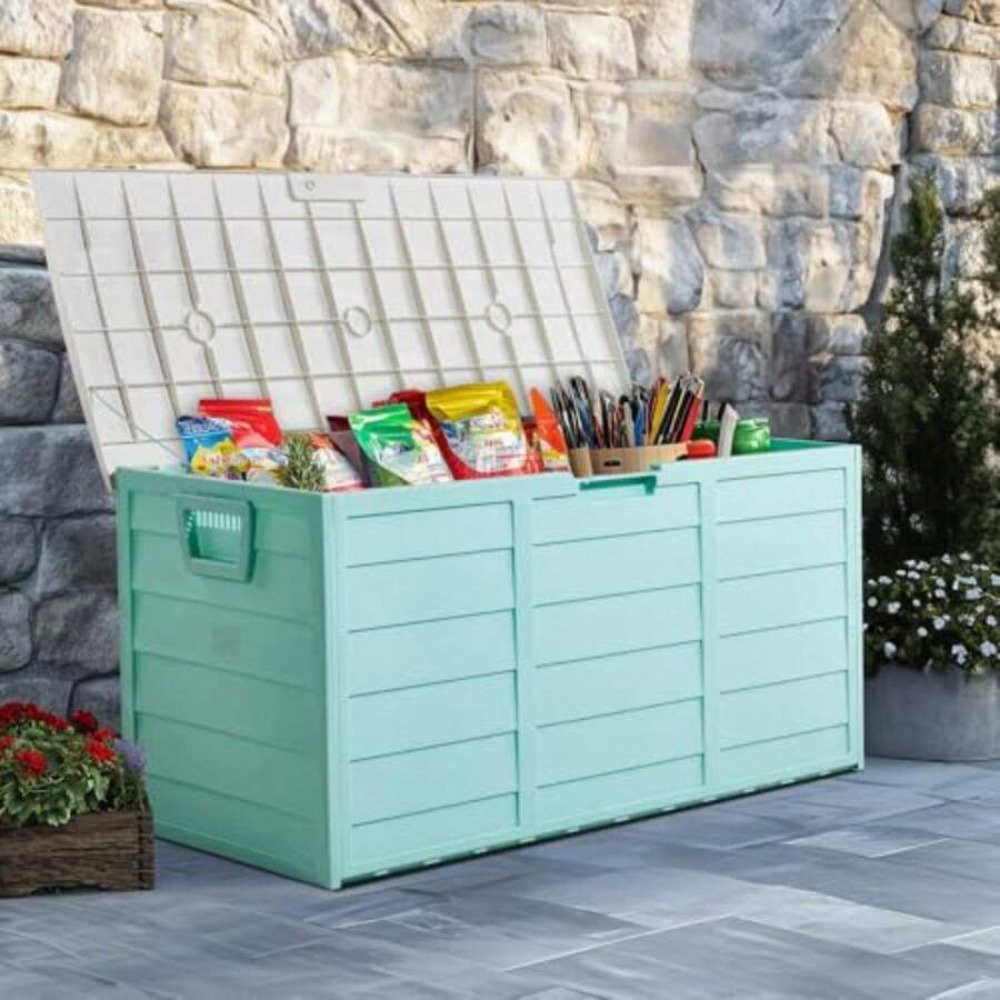 صندوق تخزين خارجي كبير من الرا - مراجعة Outdoor Furniture Cushion وسعره