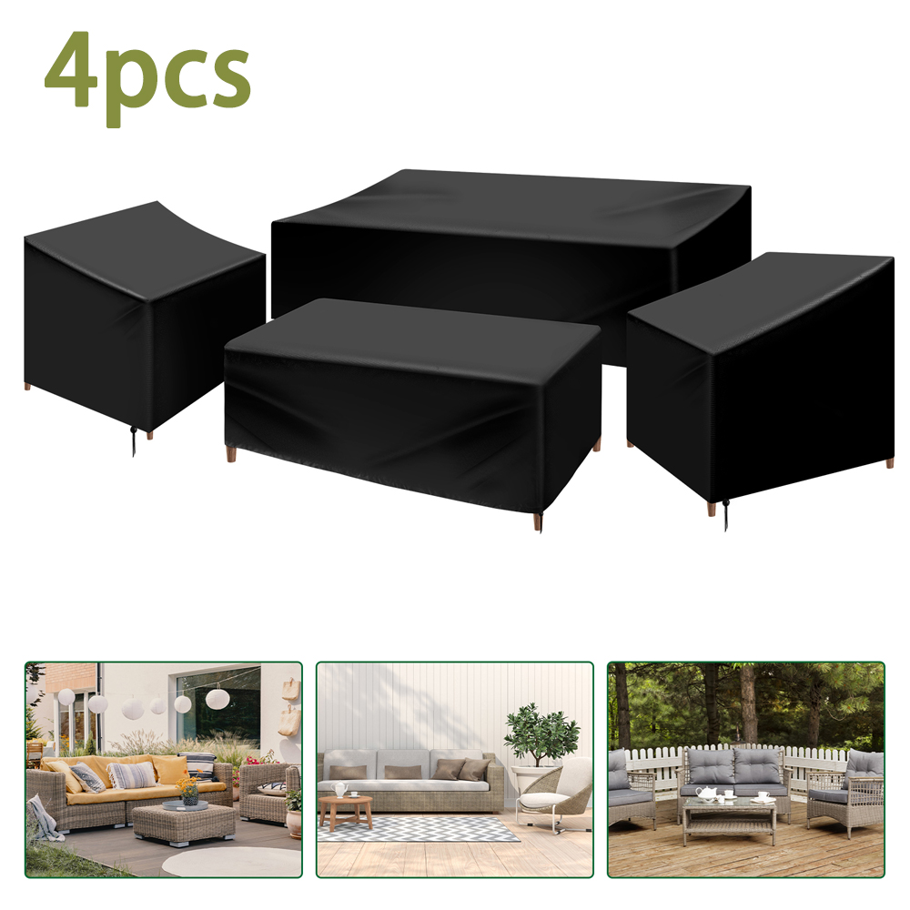 4 قطعة مجموعة غطاء أثاث الفناء - مراجعة Outdoor Furniture Varnish وسعره