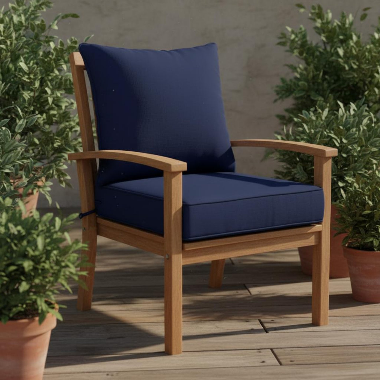 وسادة كرسي الفناء مع إغلاق مخف - مراجعة Outdoor Furniture Cushion وسعره
