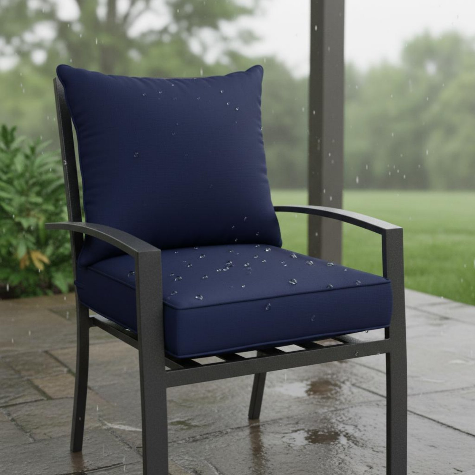 وسادة كرسي الفناء مع إغلاق مخف - مراجعة Outdoor Furniture Cushion وسعره
